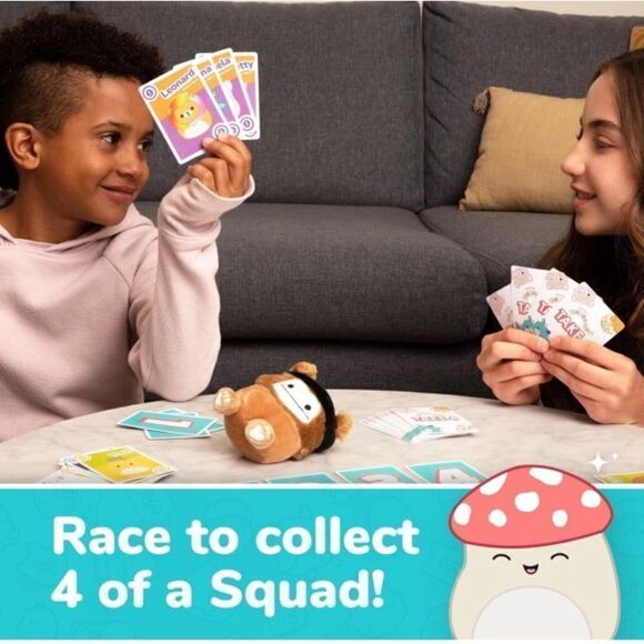 Take4 Original Squishmallows Card Game With 4.5” Squishmallow - Picture 4 of 8